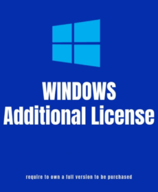 Windows Additional license